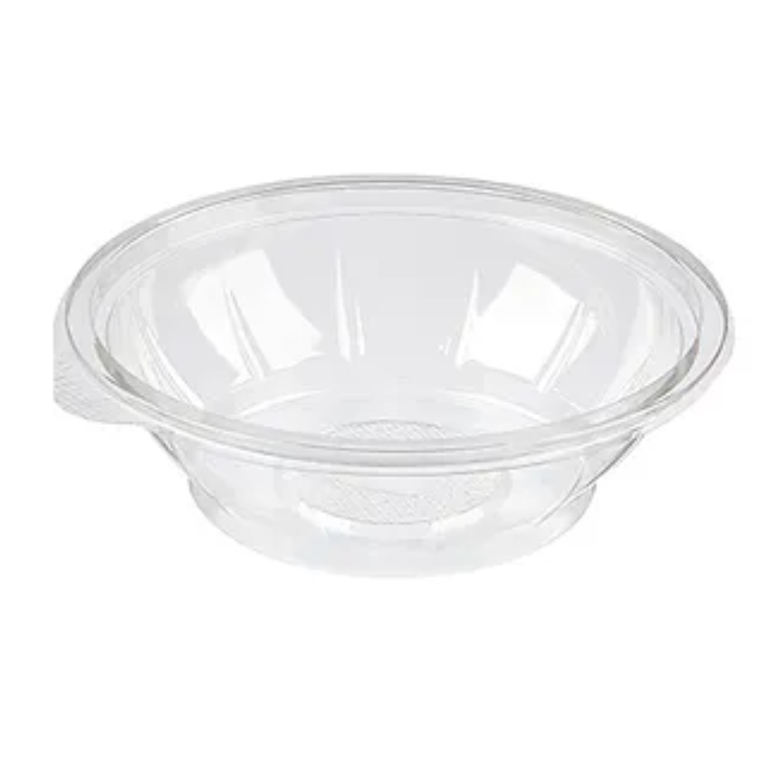 CLEAR PLASTIC SALAD BOWL 500ML X300(Z)